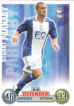 Stuart Parnaby Birmingham City 2007/08 Topps Match Attax #40
